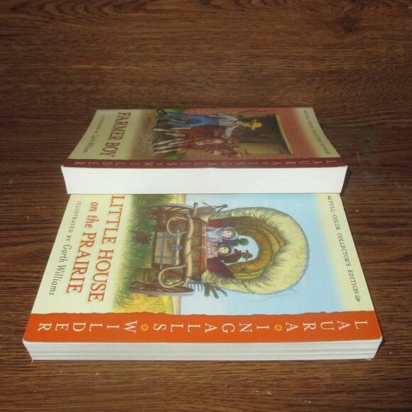 Laura Ingalls Wilder Paperback books - Farmer Boy / Little House on the Prairie - Picture 4 of 8